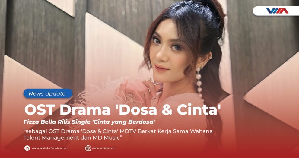Fizza Bella merilis single Cinta yang Berdosa, soundtrack drama Dosa & Cinta MDTV